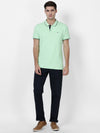 HALF SLEEVE POLO COLLAR T-SHIRT