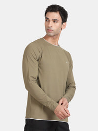 T-Base Round Neck Cotton Relaxed Fit T-Shirt