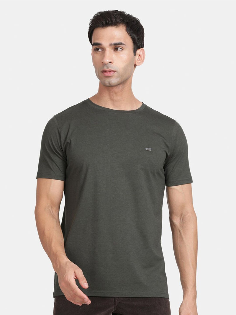 T-Base Short Sleeves Crew Neck Smart Fit T-Shirt