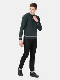 T-Base Round Neck Cotton Pullover Sweaters