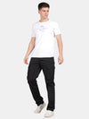 Mid Night Navy Solid Cargo Pants