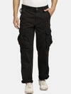 T-Base Men Mid-Rise Cargos Trousers