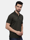 T-Base Men Polo Collar Pockets T-Shirt