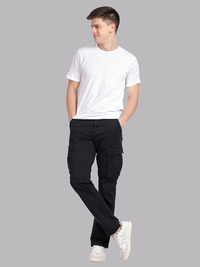 Overdyed Vintage Explorer Cargo Pants - Midnight Black