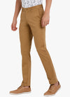 t-base Whiskey Cotton Stretch Solid Chino Trouser