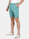 t-base Men Medow Brook Cotton Dobby Stretch Solid Fold Up Chino Shorts