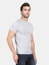 Quarry Cotton Stretch Half Sleeve Striper T-Shirt