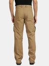 Clay Poly Cotton Solid Cargo Pant