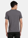 Iron Gate Cotton Stretch Half Sleeve Solid T-Shirt