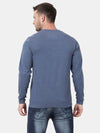 Estate Blue Striper Cotton Crew Neck t-shirt
