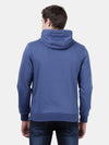 t-base Deep Ensign Melange Cotton Polyester Fleece Solid Sweatshirt
