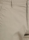 t-base Men Khaki Cotton Dobby Stretch Solid Basic Shorts