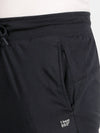 t-base men's Navy Solid Regular-Fit Pant