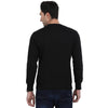 t-base Black Solid Round Neck Sweatshirt