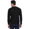t-base Black Solid Round Neck Sweatshirt