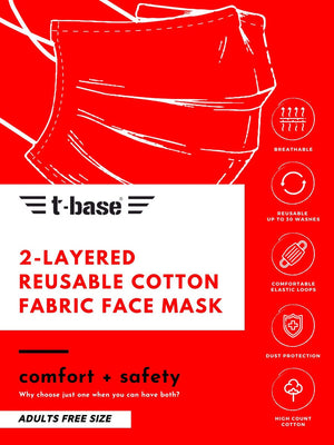t-base Adult Face Mask