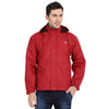 Chilli Pepper Red Waterproof Rainwear Jacket - tbase