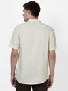 t-base Brazilian Sand Cotton Linen Printed Shirt