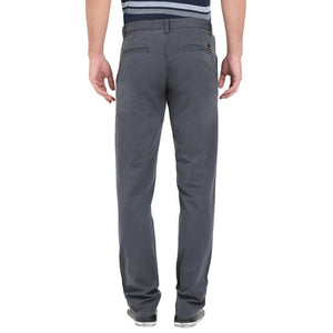 t-base men's grey tapered fit chinos