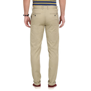 t-base men's beige tapered fit chinos