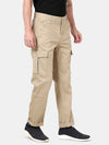 Warm Sand Solid Cargo Pants