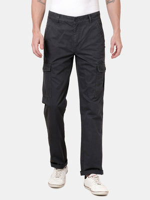 Graphite Solid Cargo Pants