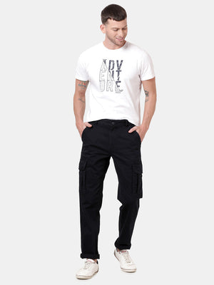 Graphite Solid Cargo Pants