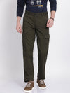Deep Forest Solid Cargo Pants