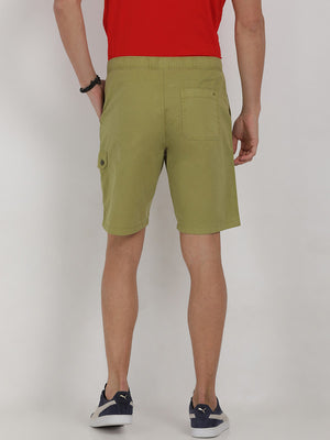 t-base Cedar Cotton Solid Basic Shorts