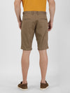 t-base dark khaki cotton dobby stretch chino shorts